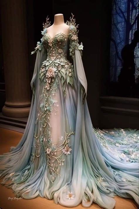 fantasy royal dresses